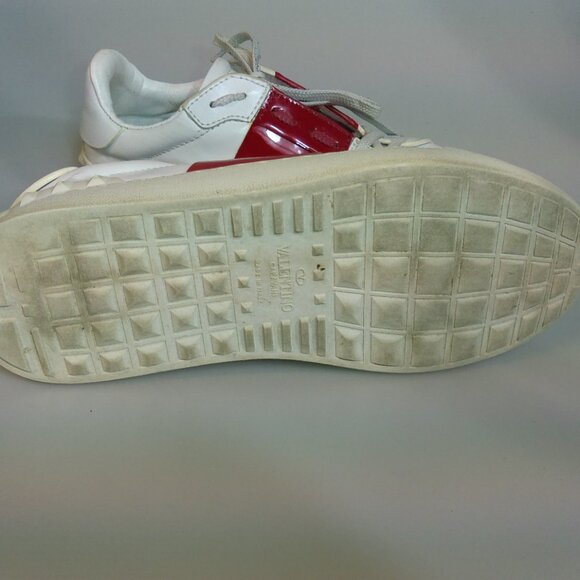Valentino Garavani TK839 Rockstud White Red Sneakers Men’s EU 43 US 10 main image 7